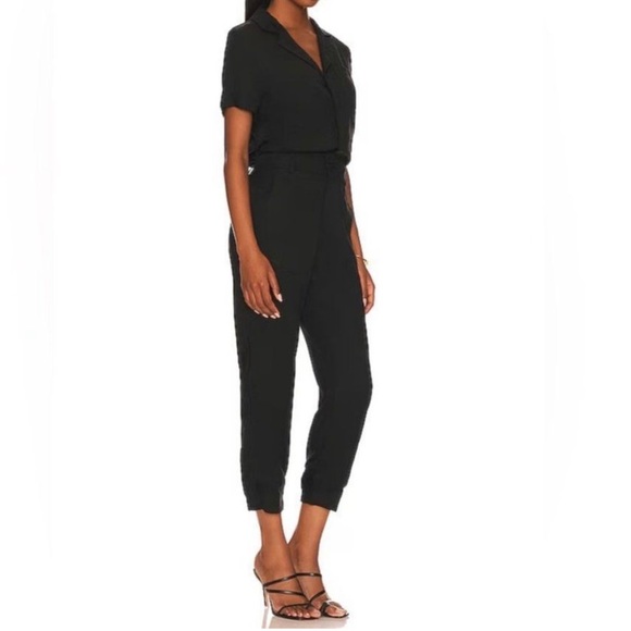 REVOLVE SHORT SLEEVE JOGGER JUMPSUIT-LBLC THE LABEL - Picture 2 of 8